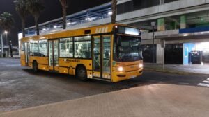Metrobus A Valencia dall'aereoporto